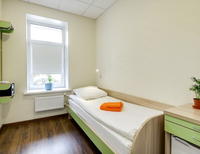 Бюджетный одноместный номер - Гостиница «Квадро»