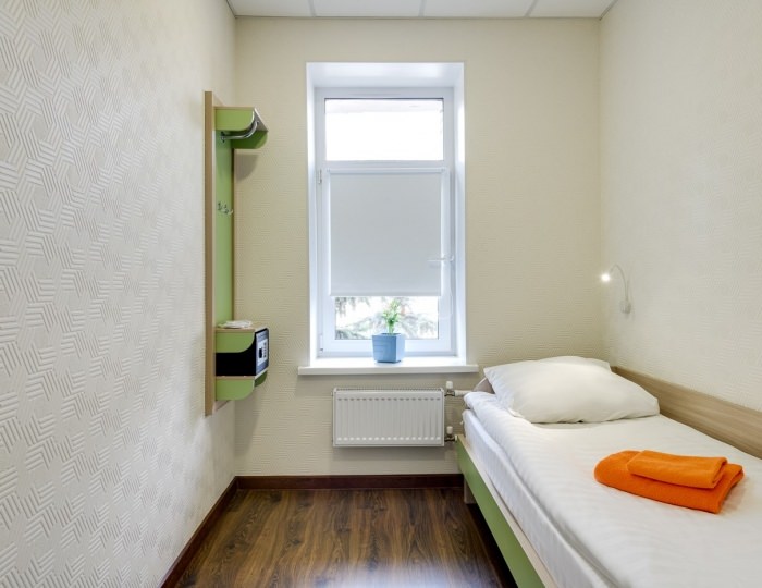 Бюджетный одноместный номер - Гостиница «Квадро»