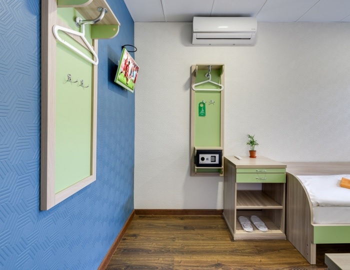 Бюджетный двухместный номер c 2 односпальными кроватями - Гостиница «Квадро»