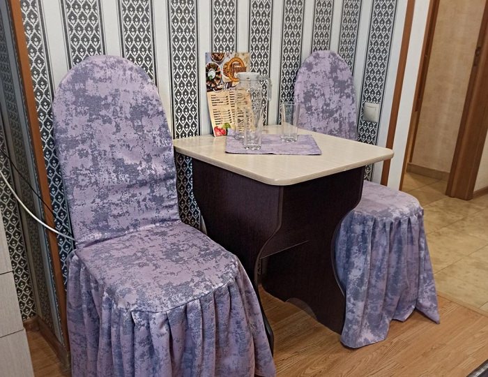 Номер комфорт семейный с 1 двуспальной кроватью (с полупансионом) - Гостиница «Крым» Астрахань