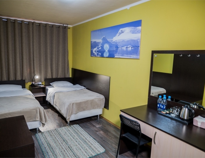 Номер стандарт с 3 односпальными кроватями (с завтраком) - Мини-отель Smart Business Hotel / Смарт Бизнес Мурманск