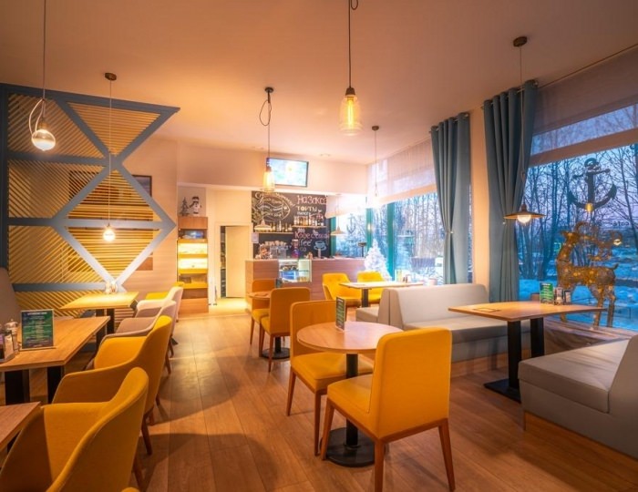 Рестораны и бары - Гостиница Park Inn by Radisson Poliarnie Zori / Парк Инн Полярные Зори Мурманск