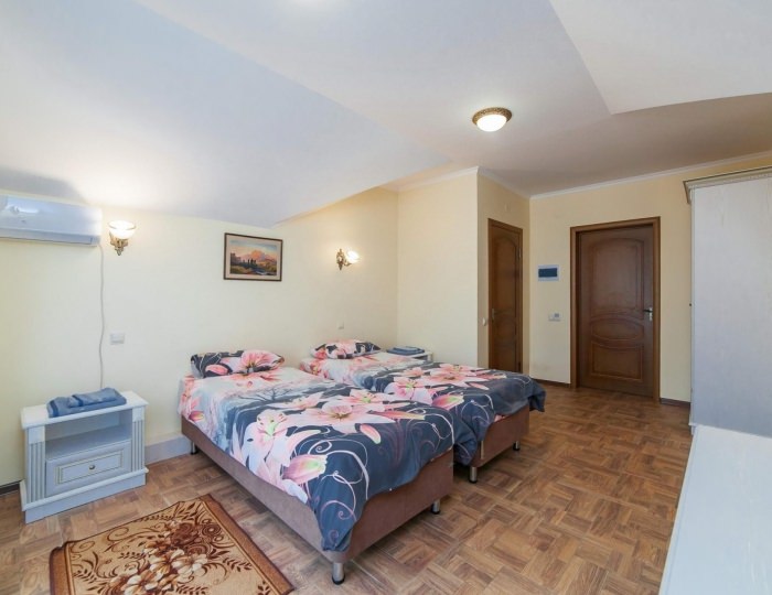 Комната стандарт с 2 односпальными кроватями - Хостел «Ангара» Перевальное