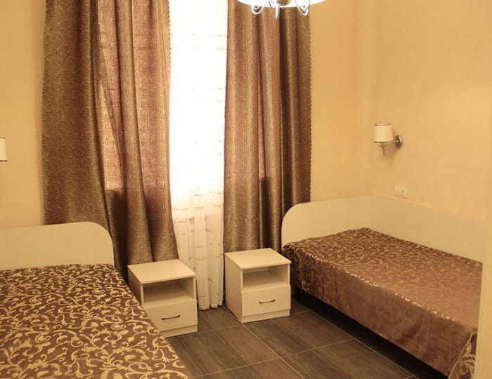 Номер стандарт эконом с 2 односпальными кроватями - Мини-отель «А-Отель» Воронеж