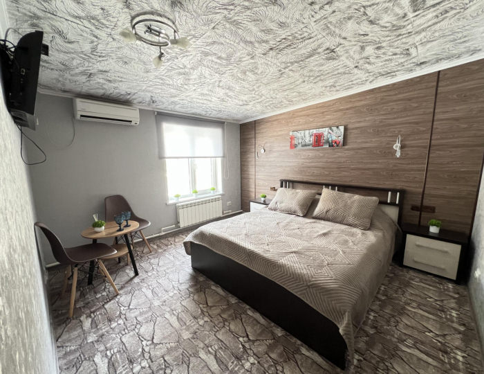 Номер стандарт с 1 двуспальной кроватью - Мини-отель «Швеция» Воронеж