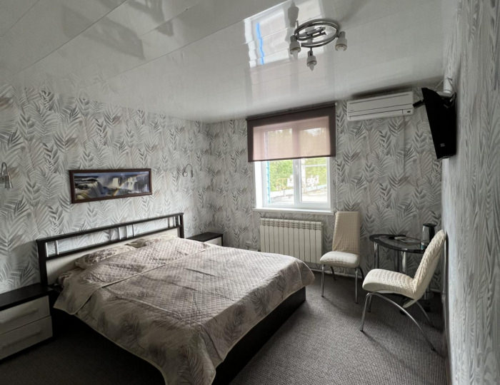 Номер стандарт с 1 двуспальной кроватью - Мини-отель «Швеция» Воронеж