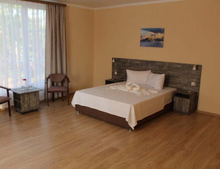 3-мест. (разм. в 4-мест.) 2-комн. семейн. улучш. - Отель «Звандрипш Эко Village» Хыпста