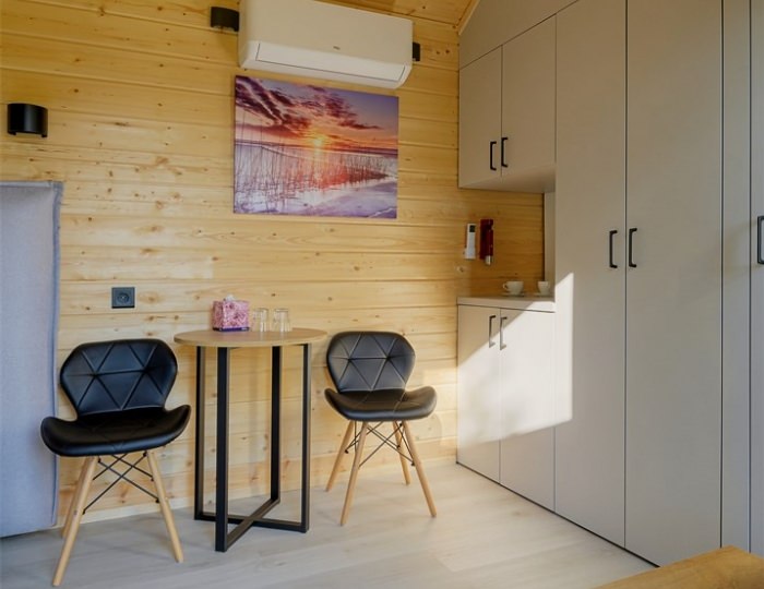 Жилой модуль с кондиционером - Глэмпинг Glam Point / Глэм Поинт Синявино