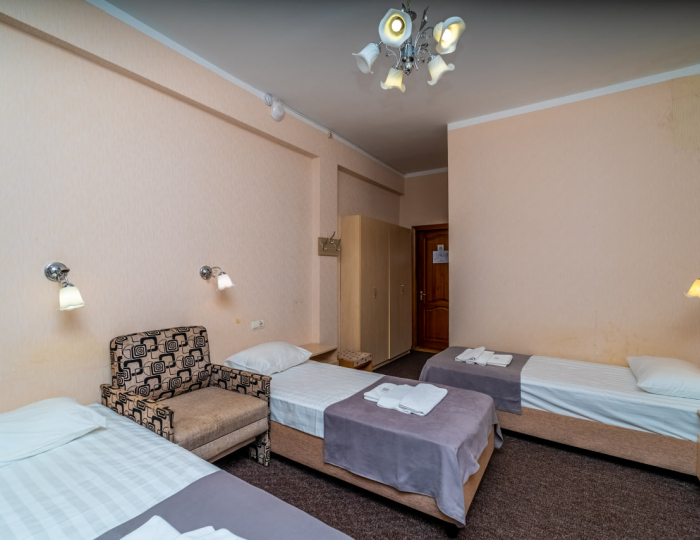 Стандарт 3-местный 1-комнатный - «Славутич» (корпус Восход) санаторий