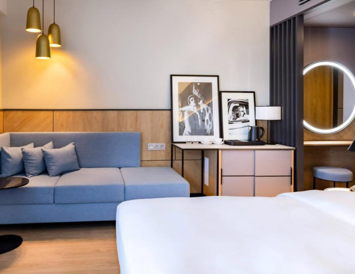Номер улучшенный с 1 двуспальной кроватью - Отель Radisson Gorizont / Рэдиссон Горизонт Ростов-на-Дону
