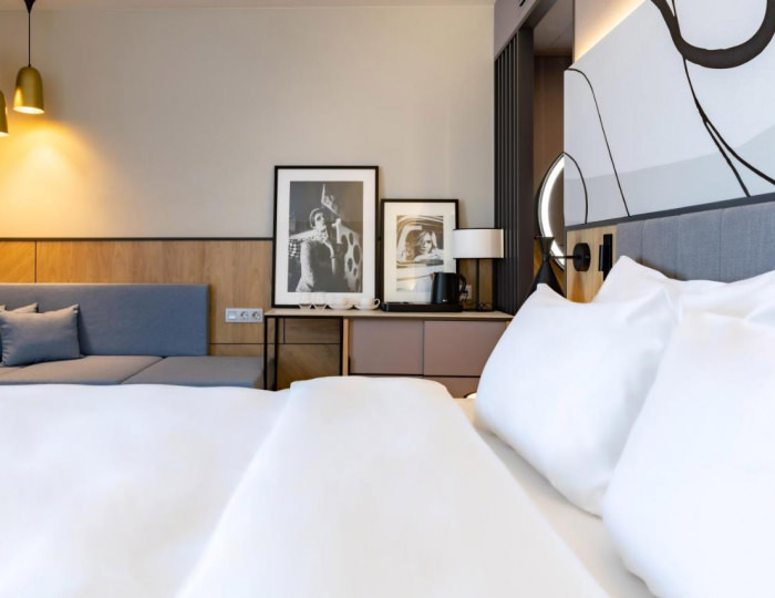 Номер Премиум с 1 двуспальной кроватью - Отель Radisson Gorizont / Рэдиссон Горизонт Ростов-на-Дону