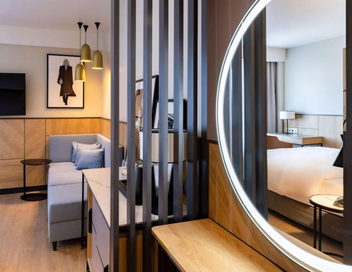 Номер Премиум с 1 двуспальной кроватью - Отель Radisson Gorizont / Рэдиссон Горизонт Ростов-на-Дону