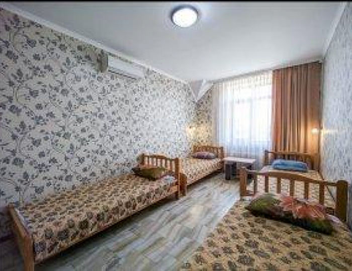 Номер эконом стандарт с 4 односпальными кроватями - Гостевой дом «На Воина Шембелиди» Витязево