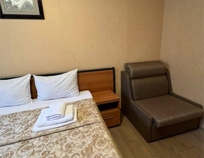 Номер стандарт с 1 двуспальной кроватью №23 - Гостевой дом «Юнона» Сириус