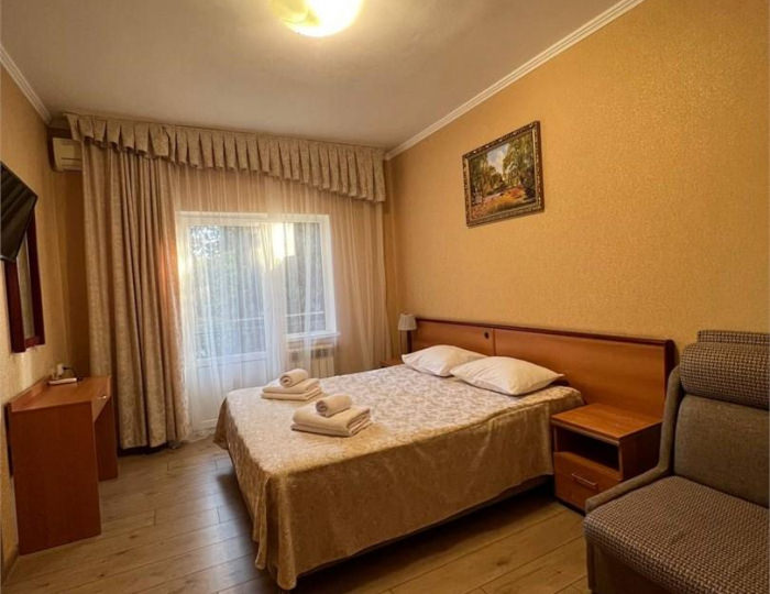 Номер стандарт с 1 двуспальной кроватью №33 - Гостевой дом «Юнона» Сириус