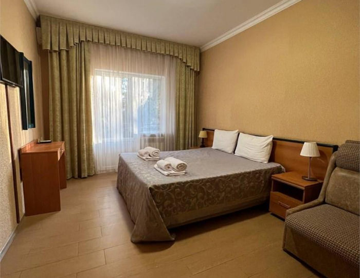 Номер стандарт с 1 двуспальной кроватью №35 - Гостевой дом «Юнона» Сириус