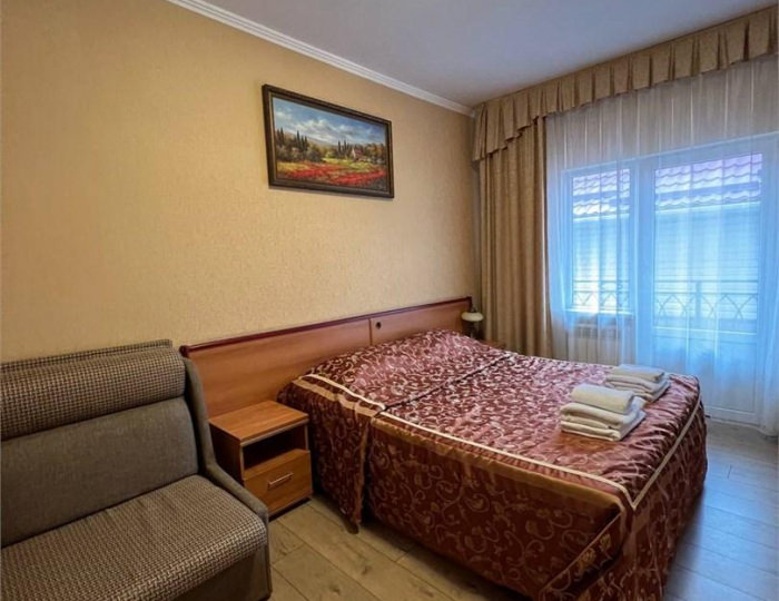 Номер стандарт с 1 двуспальной кроватью №36 - Гостевой дом «Юнона» Сириус