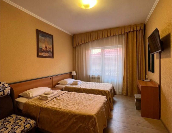 Номер стандарт с 2 односпальными кроватями №38 - Гостевой дом «Юнона» Сириус