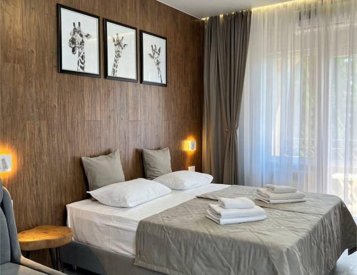 Номер комфорт с 2 односпальными кроватями №41 - Гостевой дом «Юнона» Сириус