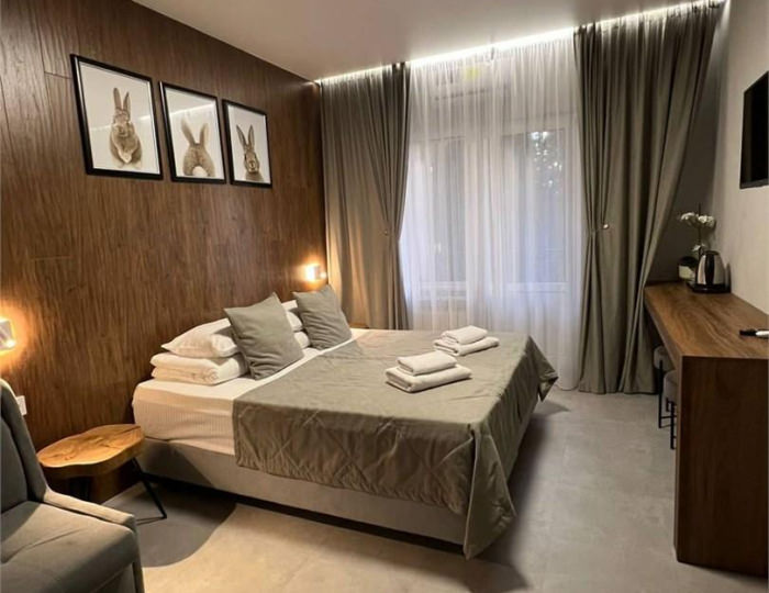 Номер комфорт с 2 односпальными кроватями №42 - Гостевой дом «Юнона» Сириус