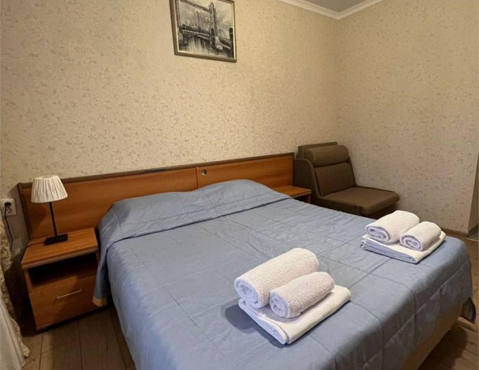 Номер стандарт с 1 двуспальной кроватью №43 - Гостевой дом «Юнона» Сириус