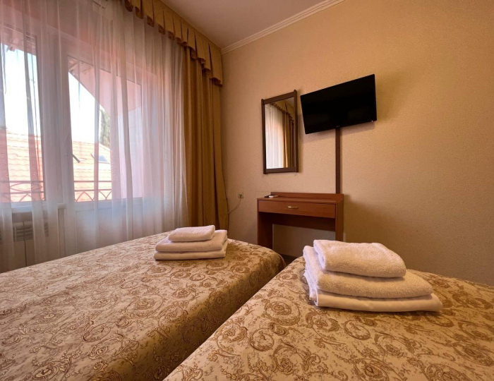 Номер стандарт с 2 односпальными кроватями №46 - Гостевой дом «Юнона» Сириус