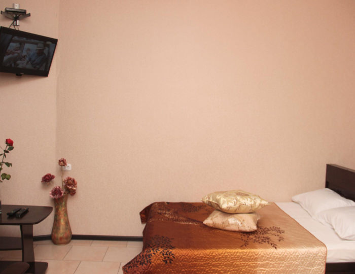 Номер улучшенный стандарт с 1 двуспальной кроватью - Мини-отель «Шанс» Элиста