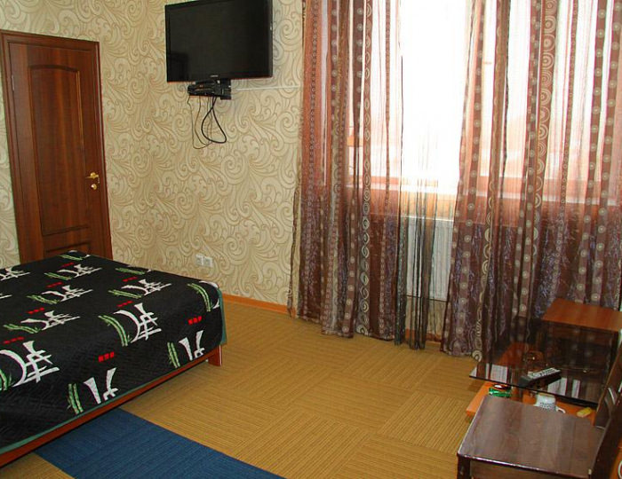 Номер стандарт с 1 двуспальной кроватью - Мини-отель «Дворик на Ямской» Можайск