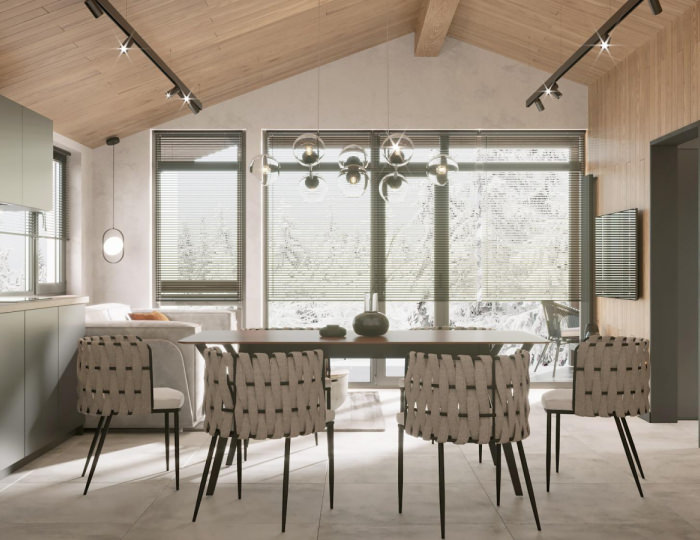 Коттедж стандарт 60 кв. м. - Загородный отель «Эко Отель Плавное Течение» Можайск