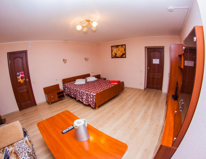 Номер стандарт с 1 двуспальной кроватью - Мини-отель «У Вокзала» Чебоксары