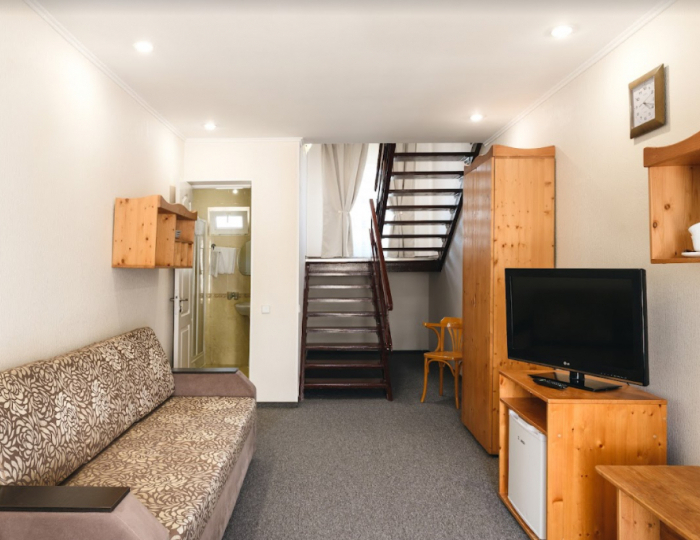 Полулюкс у моря 2-местный 2-этажный - Санаторий «Полтава-Крым»