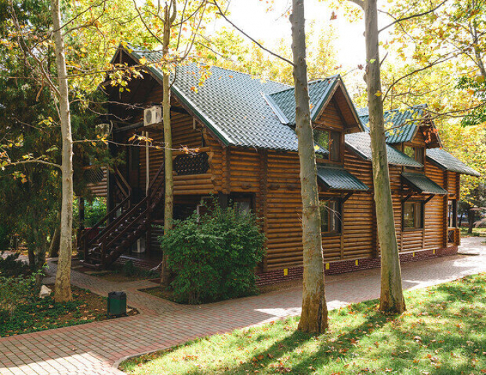 Деревянный сруб - Санаторий «Полтава-Крым»