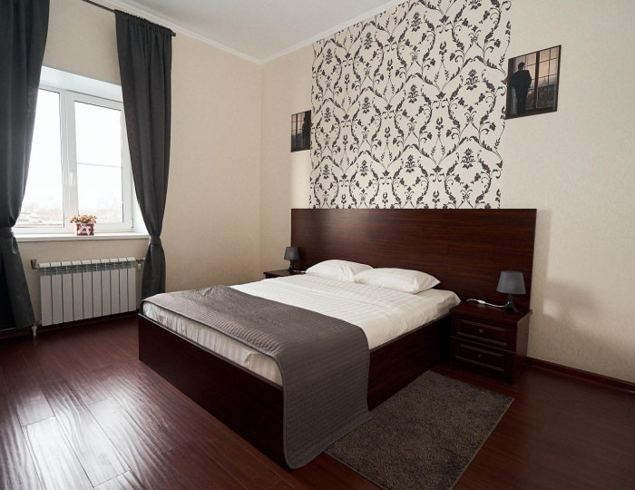 Номер стандарт с 1 двуспальной кроватью (с завтраком) - Мини-отель «Сан Сити» Солнечногорск