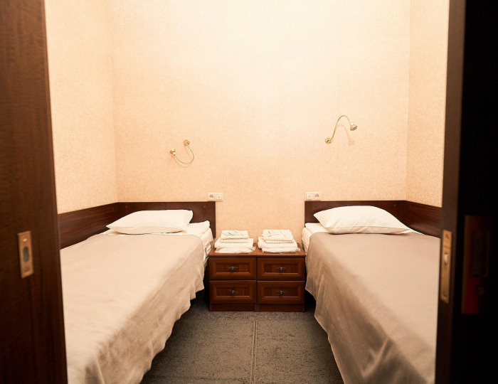 Кровать в 4-местном общем номере - Мини-отель «Сан Сити» Солнечногорск