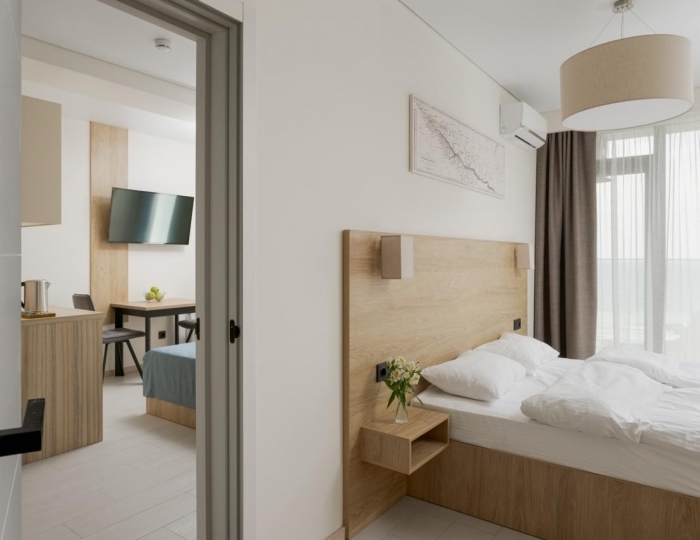 Номер Коннект 4-местный  в\море - Апарт-отель Lavicon Apart 3 / Лавикон Апарт 3 Небуг