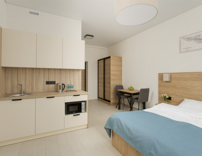 Стандарт 2-местный без балкона - Апарт-отель Lavicon Apart 3 / Лавикон Апарт 3 Небуг