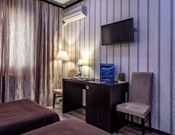 Номер стандарт с 2 односпальными кроватями - Мини-отель «Голд Шарк Шереметьево» Химки