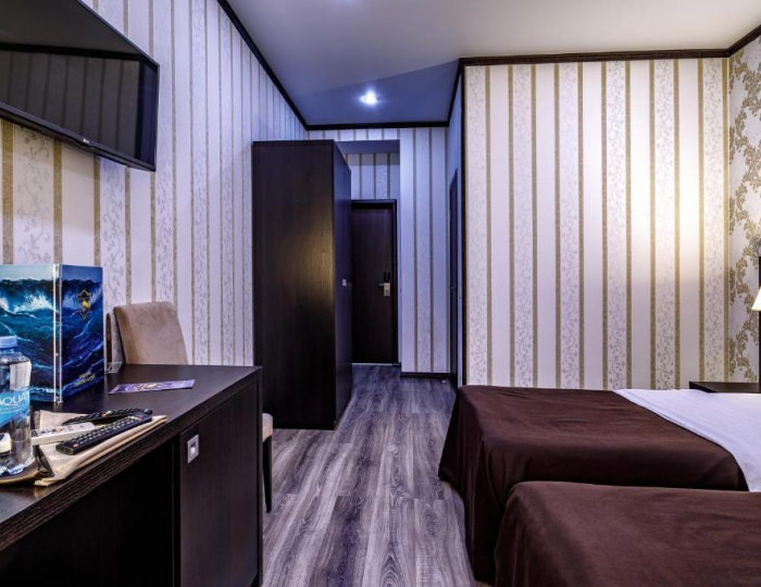 Номер стандарт с 2 односпальными кроватями - Мини-отель «Голд Шарк Шереметьево» Химки