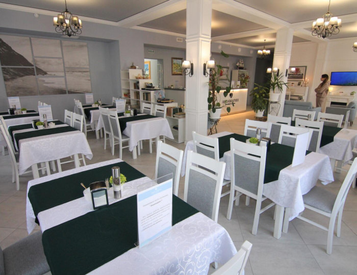 Рестораны и бары - Отель «Аквамарин» Янтарный