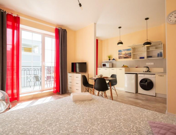 1-комнатные апартаменты семейные - Апарт-отель «Морской» Янтарный