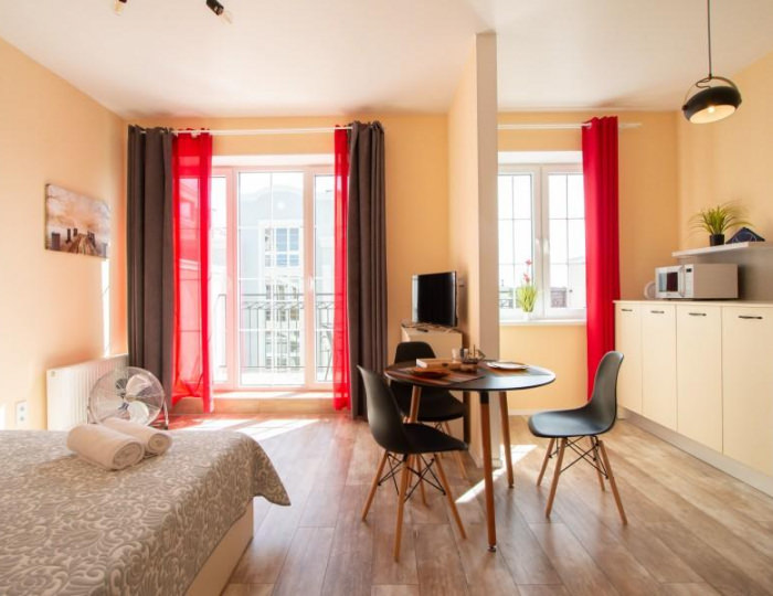 1-комнатные апартаменты семейные - Апарт-отель «Морской» Янтарный