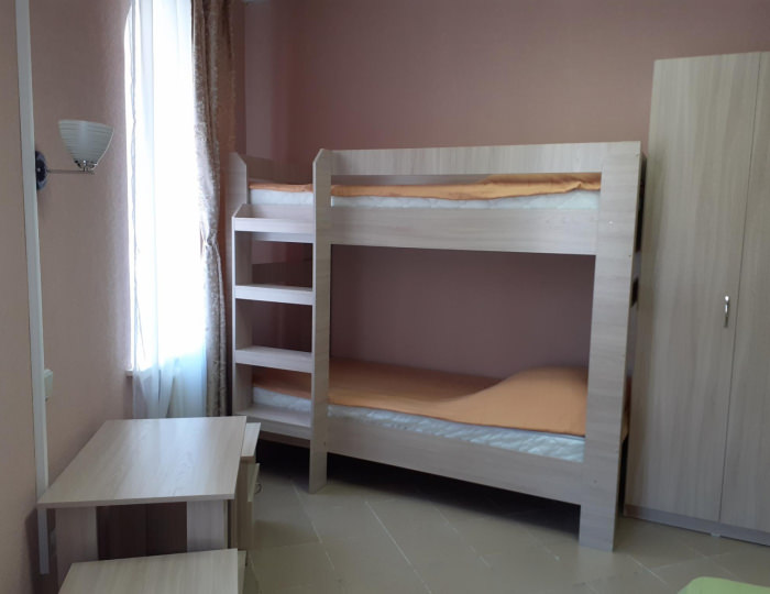 Номер эконом с 1 односпальной и 1 двуспальной кроватью #5 - Мини-отель «Эврика» Белокуриха