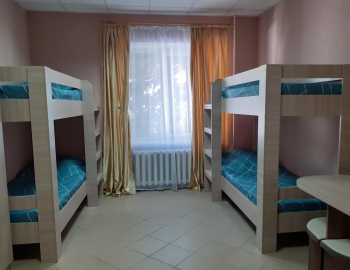 Номер эконом с 2 односпальными кроватями #6 - Мини-отель «Эврика» Белокуриха