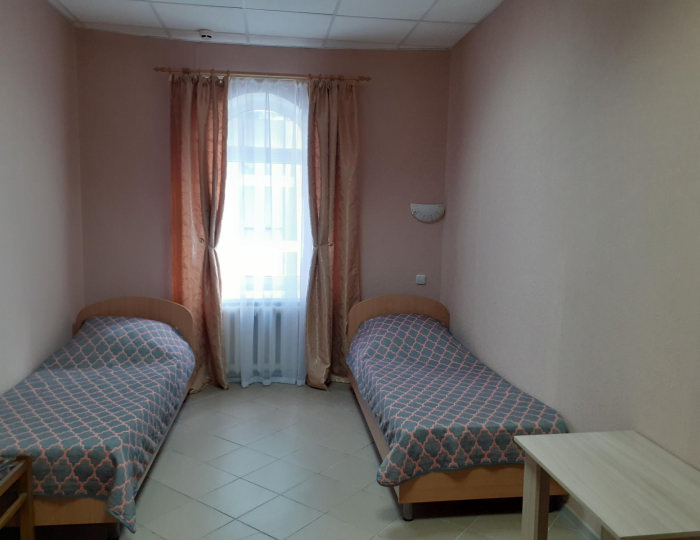 Номер эконом с 2 односпальными кроватями #7 - Мини-отель «Эврика» Белокуриха