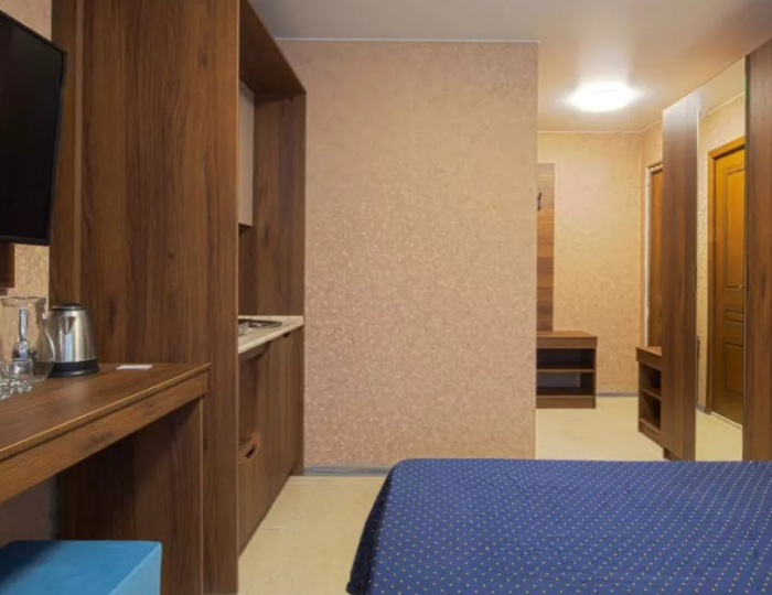 Номер студия с 1 двуспальной кроватью - Отель «Байкал» Москва