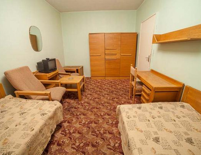 Номер эконом с 2 односпальными кроватями - Отель «Дубна» (Корпус 1)