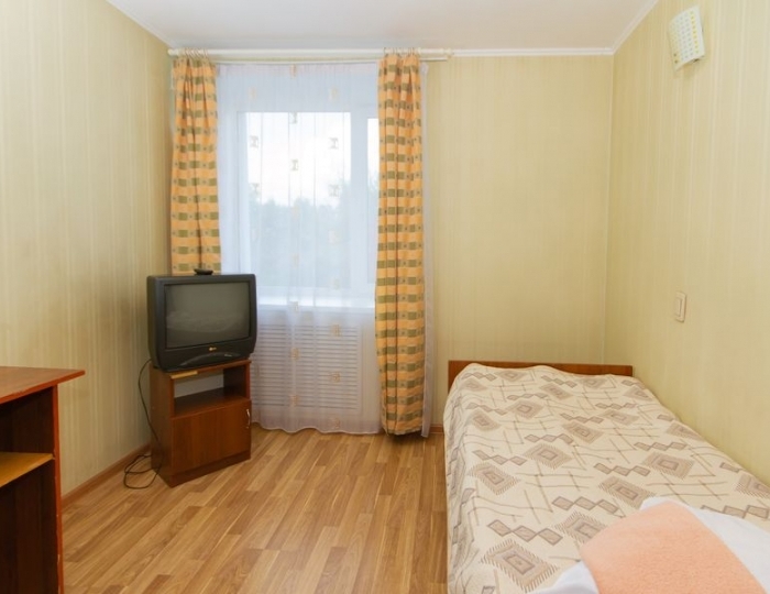 Одноместный эконом с душем (туалет на этаже) - Отель «Шарья»