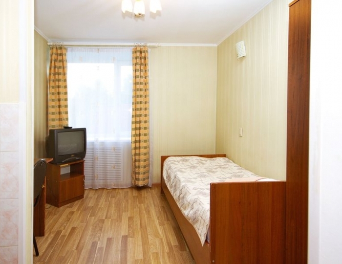 Одноместный эконом с душем (туалет на этаже) - Отель «Шарья»