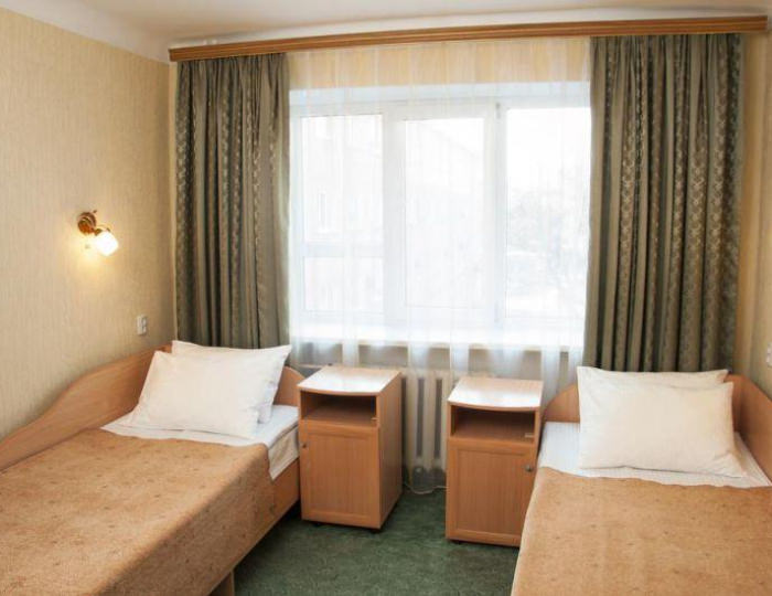 Номер стандарт с 2 односпальными кроватями - Отель «Знаменск»