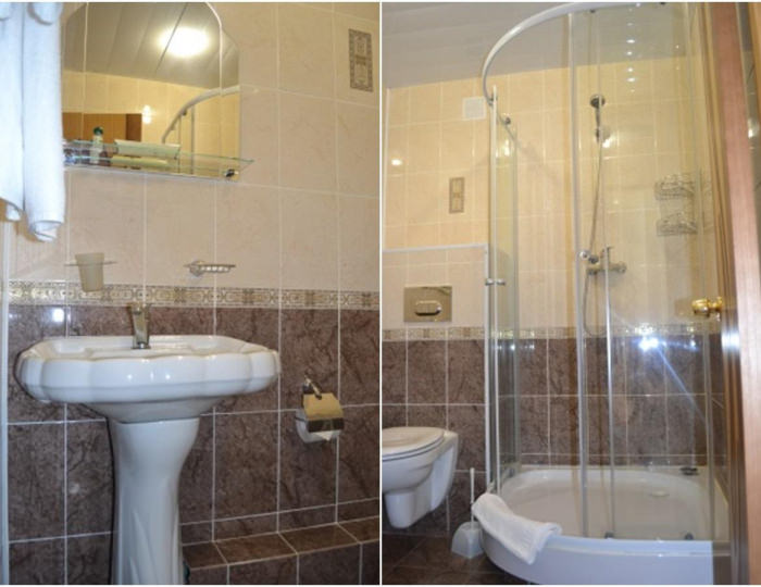 1-комнатный номер стандарт с 1 двуспальной кроватью - Отель «Знаменск»